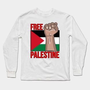 Free Palestine Long Sleeve T-Shirt